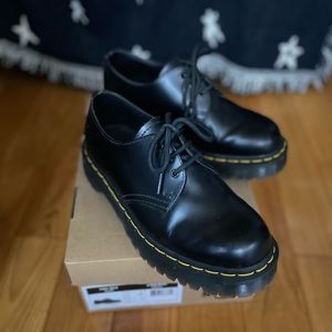 Dr. Martens Black Leather Boots